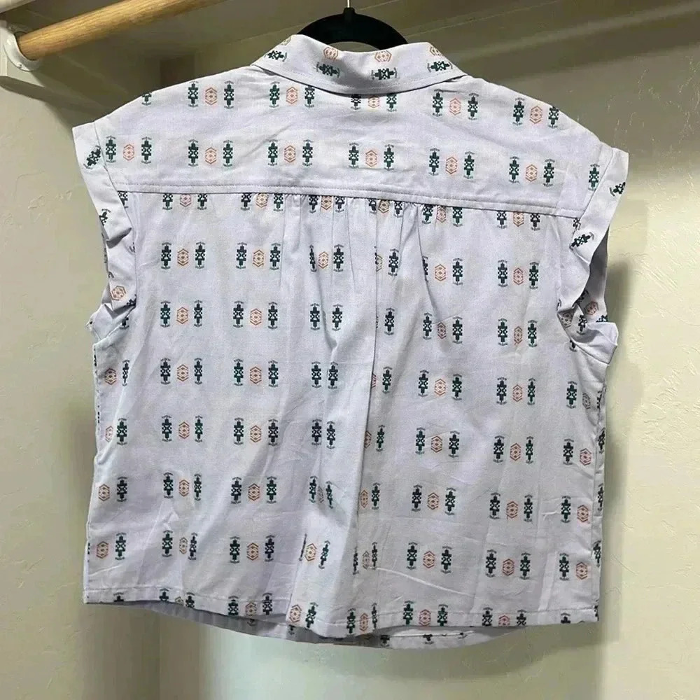 Western Button-Down Top - image 5